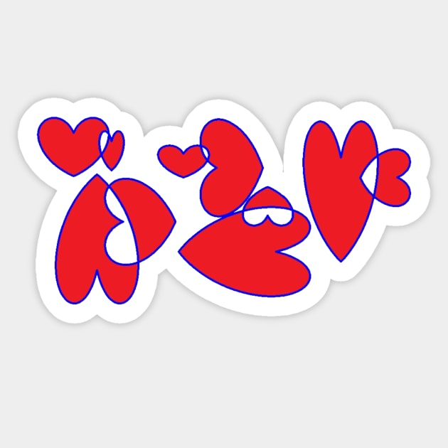 LOVE THE BLOES AWAY Sticker by Through The Eyes of Jazzmin